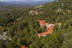 Forest Park hotel platres from above