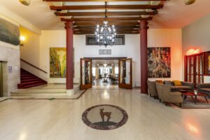 Entrance Lobby of the Forest Park Hotel